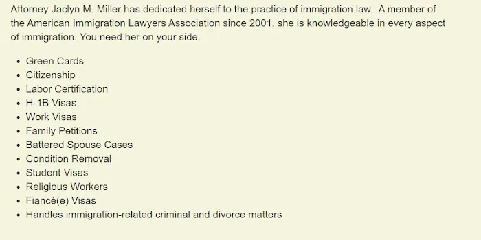 Jaclyn M Miller Attorney at Law 4
