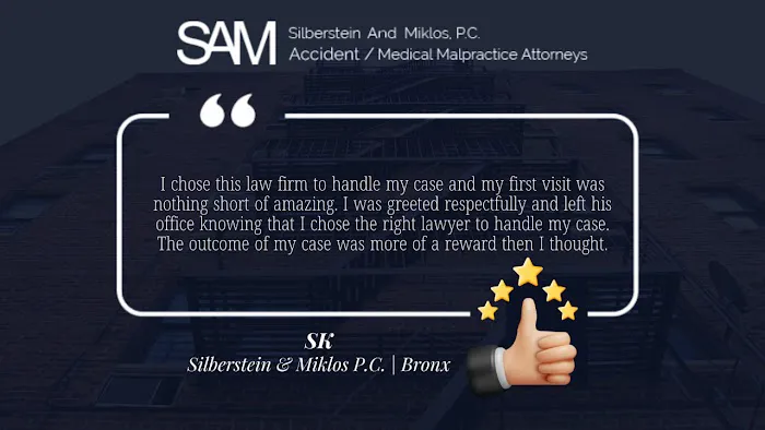 Silberstein & Miklos, P.C. | Bronx Medical Malpractice Personal Injury Lawyers 4