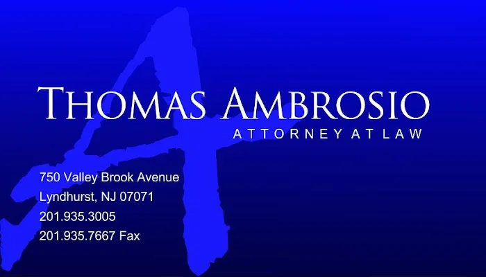 Thomas Ambrosio, Esq. 4