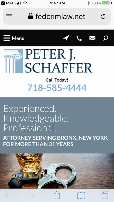 Peter J. Schaffer, Bronx Criminal Lawyer 4