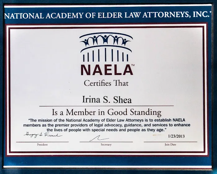 Irina S. Shea, Attorney at Law, LLC 4