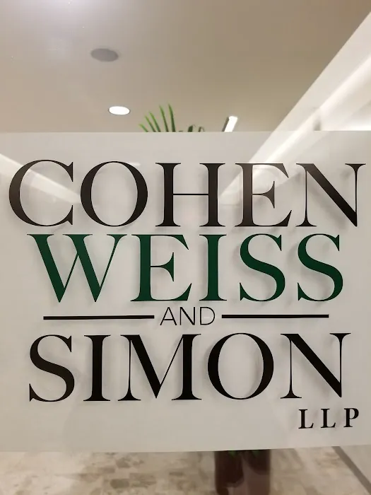 Cohen, Weiss and Simon LLP 4