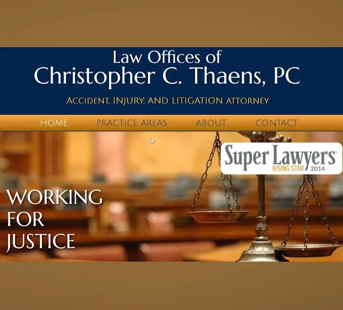 Law Offices of Christopher C. Thaens, PC 4