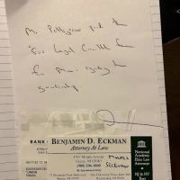 Law Firm of Benjamin Eckman ico