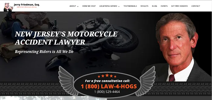 Law 4 Hogs - Jerry Friedman, The Motorcycle Attorney 3