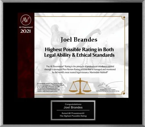 The Law Firm of Joel R. Brandes, P.C. 4