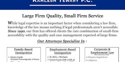 Tewary Immigration Law
