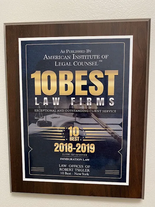Law Offices of Robert Tsigler, PLLC 4