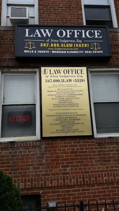 Law Offices of Irina Yadgarova PLLC. 4