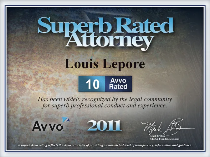 The Law Offices of Louis P. Lepore 4
