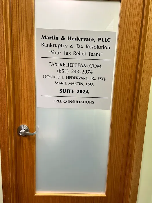 Martin & Hedervare Bankruptcy & Tax Relief Team 5