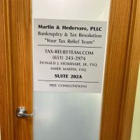 Martin & Hedervare Bankruptcy & Tax Relief Team ico