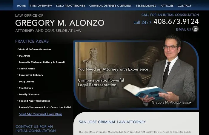 Law Office of Gregory M. Alonzo 5