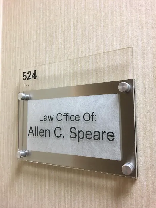 Law Office of Allen C. Speare 5