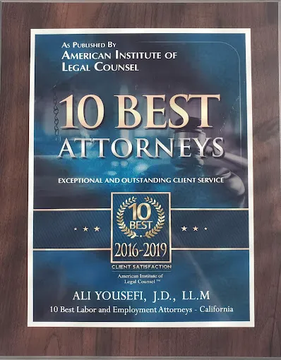 Law Offices of Ali Yousefi, P.C. 5