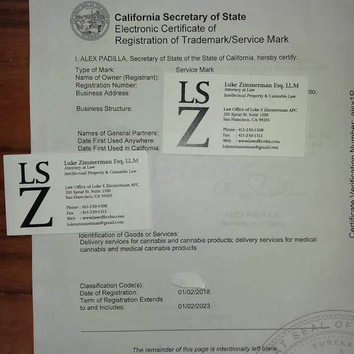 Law Office of Luke S Zimmerman APC 5