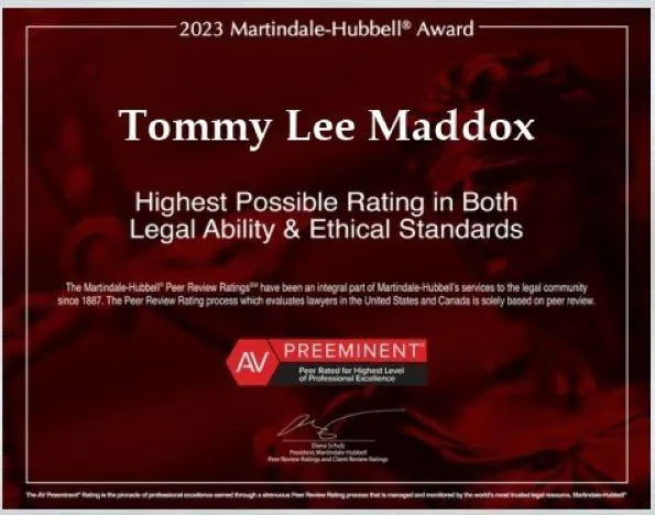 Tommy Lee Maddox, PC 4