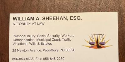 WILLIAM A SHEEHAN