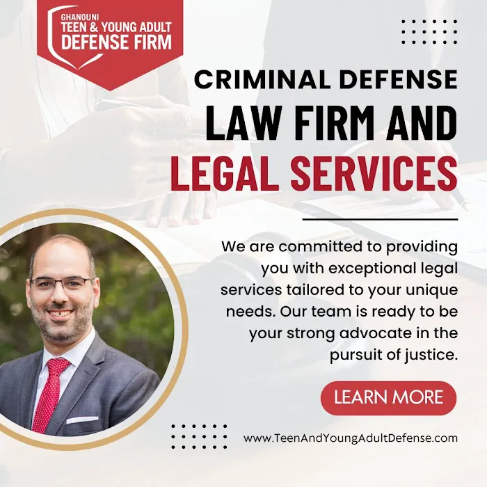 Ghanouni Teen & Young Adult Defense Firm 5
