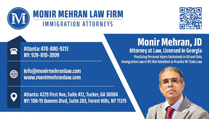 Monir Mehran Law Firm - Top Immigration, Injury & Accident Attorneys 4