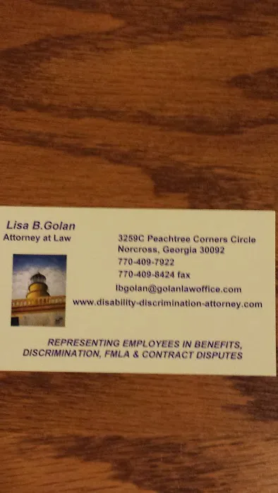 Golan Lisa B, Attorney at Law 4
