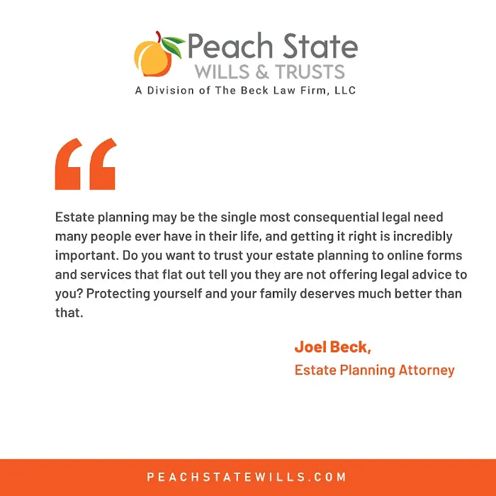 The Beck Law Firm, LLC | Peach State Wills & Trusts 4