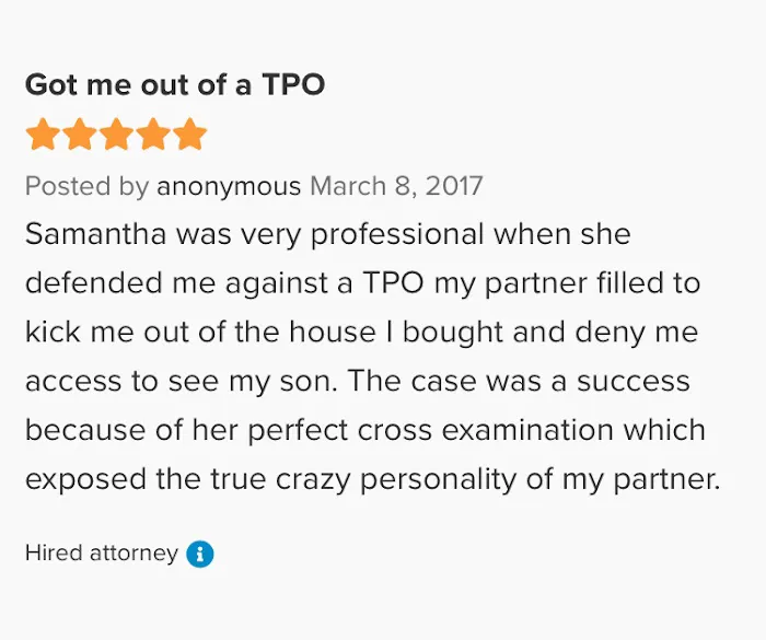 Attorney Samantha O. Lennon 5