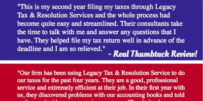 Legacy Tax & Resolution Services