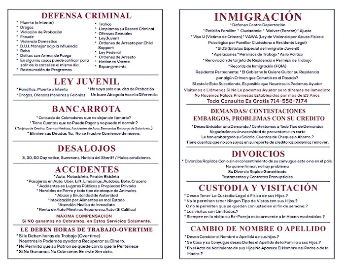 SERVICIOS LEGALES 5