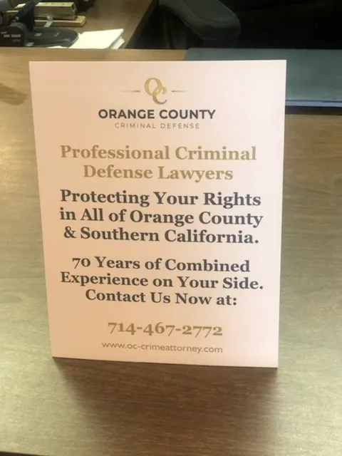 Orange County Criminal Defense 4