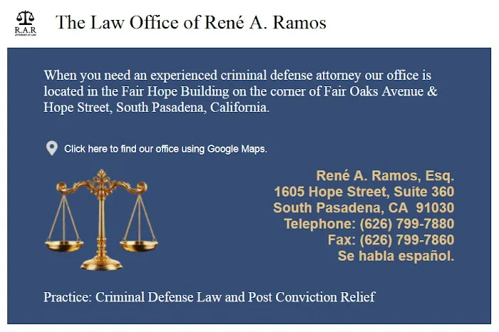 Law Office of Rene A. Ramos 4
