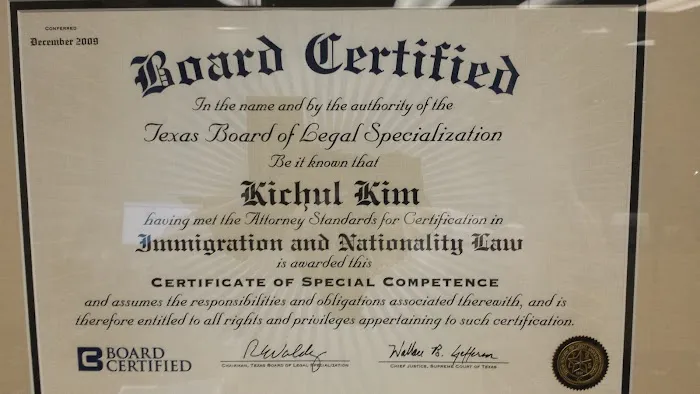 Immigration Lawyers PLLC (immigration attorney Kichul Jack Kim 김기철 이민 전문변호사) 5