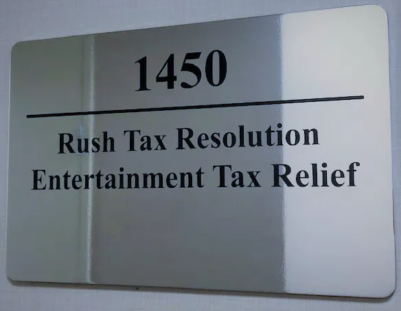 Rush Tax Resolution 5