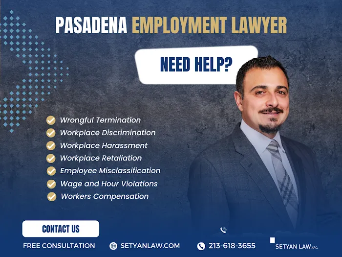 Setyan Law - Pasadena Employment Lawyers 5