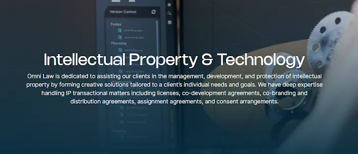 Omni Law Intellectual Property Attorney 5
