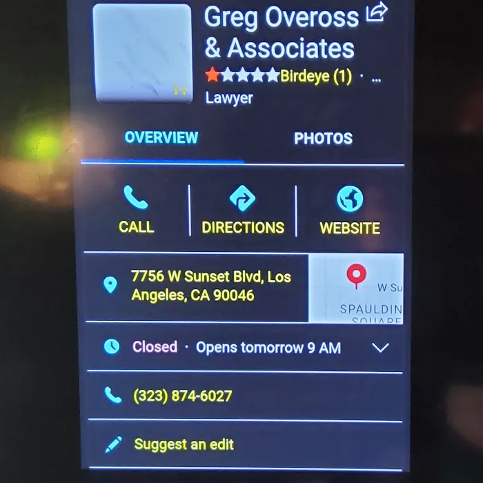 Greg Oveross & Associates 5