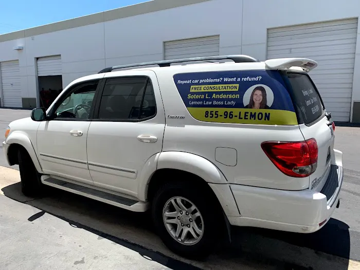 California Lemon Law Attorney - Law Offices of Sotera L. Anderson 5