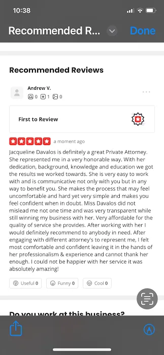 Davalos Defense Law Firm 5