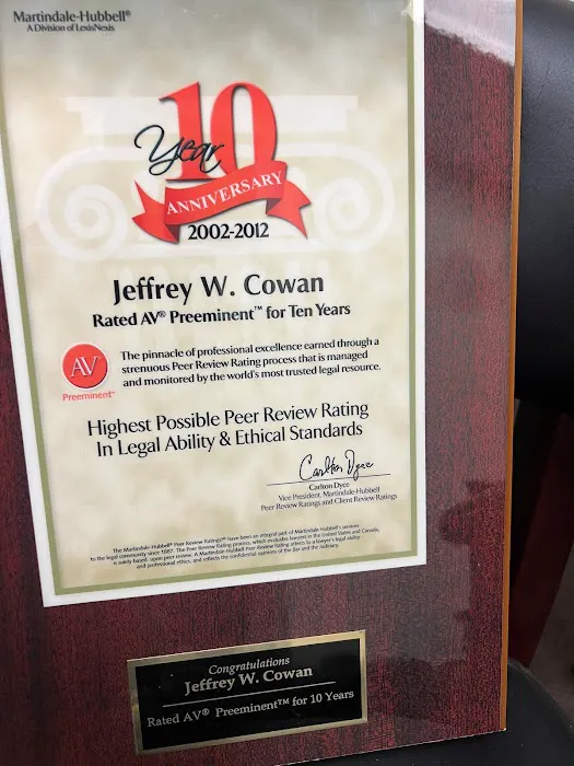 The Cowan Law Firm -- Jeffrey W. Cowan 4