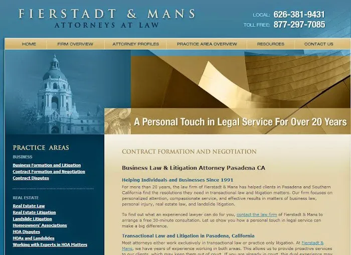 Jack A Fierstadt Law Offices 4