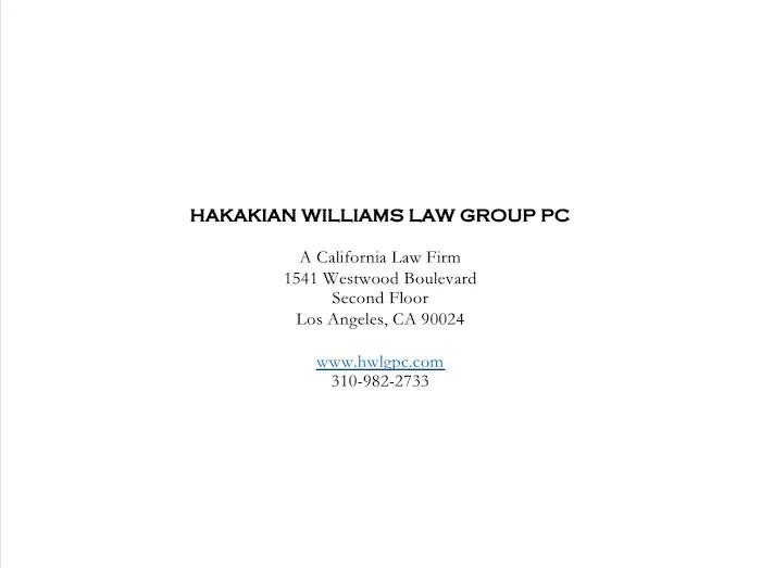 Hakakian Williams Law Group PC 5
