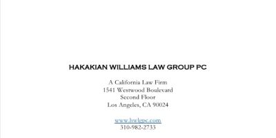 Hakakian Williams Law Group PC