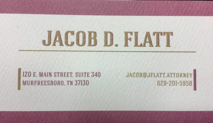 Jacob D. Flatt - Attorney at Law 4