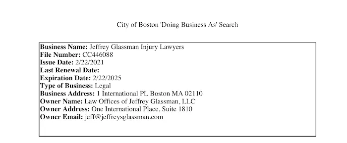 Jeffrey Glassman Injury Lawyers 5