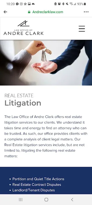 Law Office of Andre Clark, A Professional Law Corporation 5