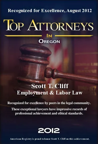 THE LAW OFFICE OF SCOTT T. CLIFF 5