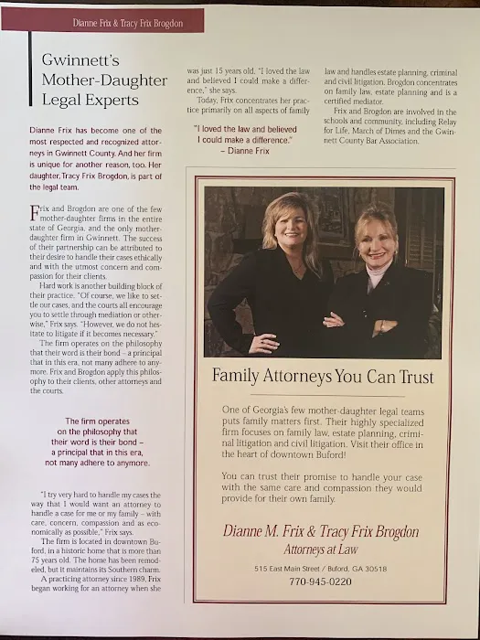 Tracy Frix Brogdon, Attorney at Law 4