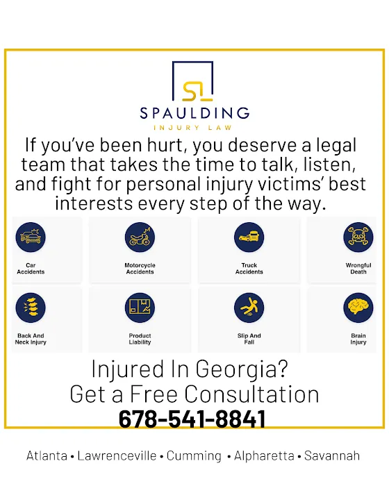 Spaulding Injury Law: Lawrenceville Personal Injury & Car Accident Lawyer 4