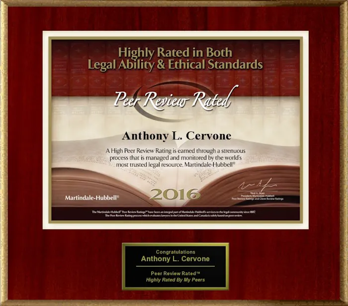 CERVONE LAW: Anthony L Cervone, Esq. 4