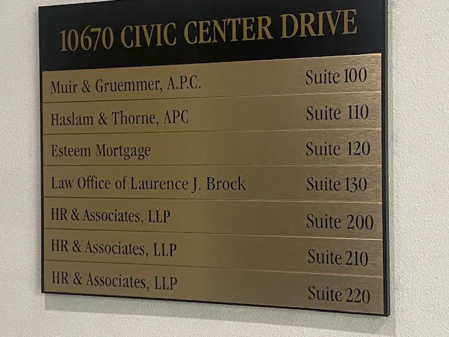 The Law Office of Laurence J. Brock 4